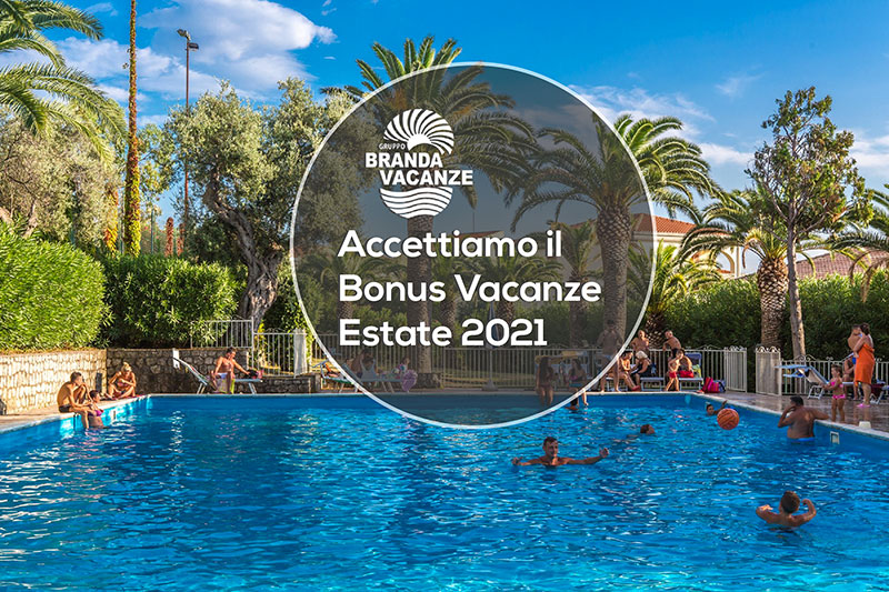 Accettiamo il Bonus Vacanze Estate 2021
